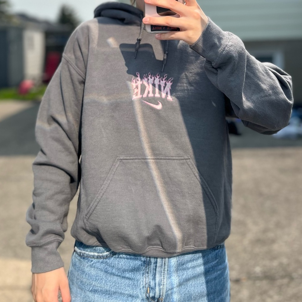 Embroidered hoodie